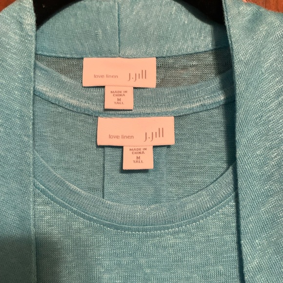 JJill Linen Cardigan 3; Tank 1
*Multiple Listing* - Picture 3 of 5